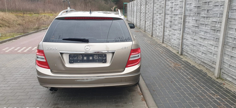 Mercedes-Benz Klasa C cena 13999 przebieg: 87500, rok produkcji 2008 z Góra małe 466